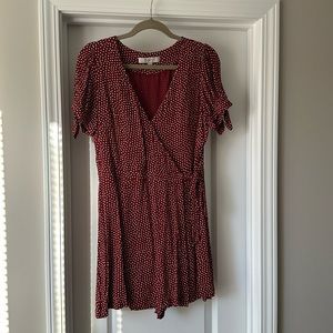 Loft dress with short built in size 6